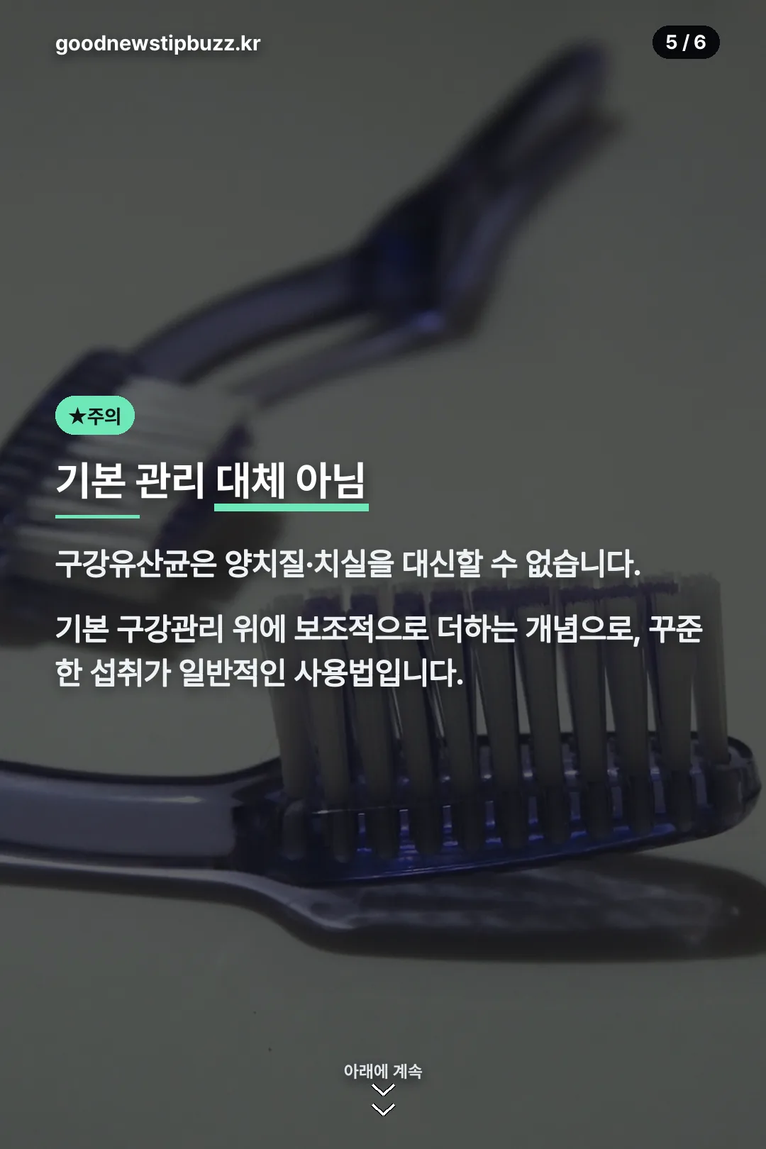 기본 관리 대체 아님