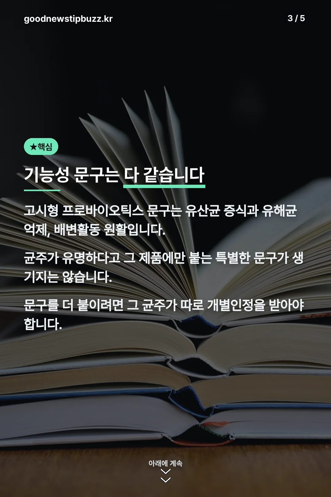 기능성 문구는 동일