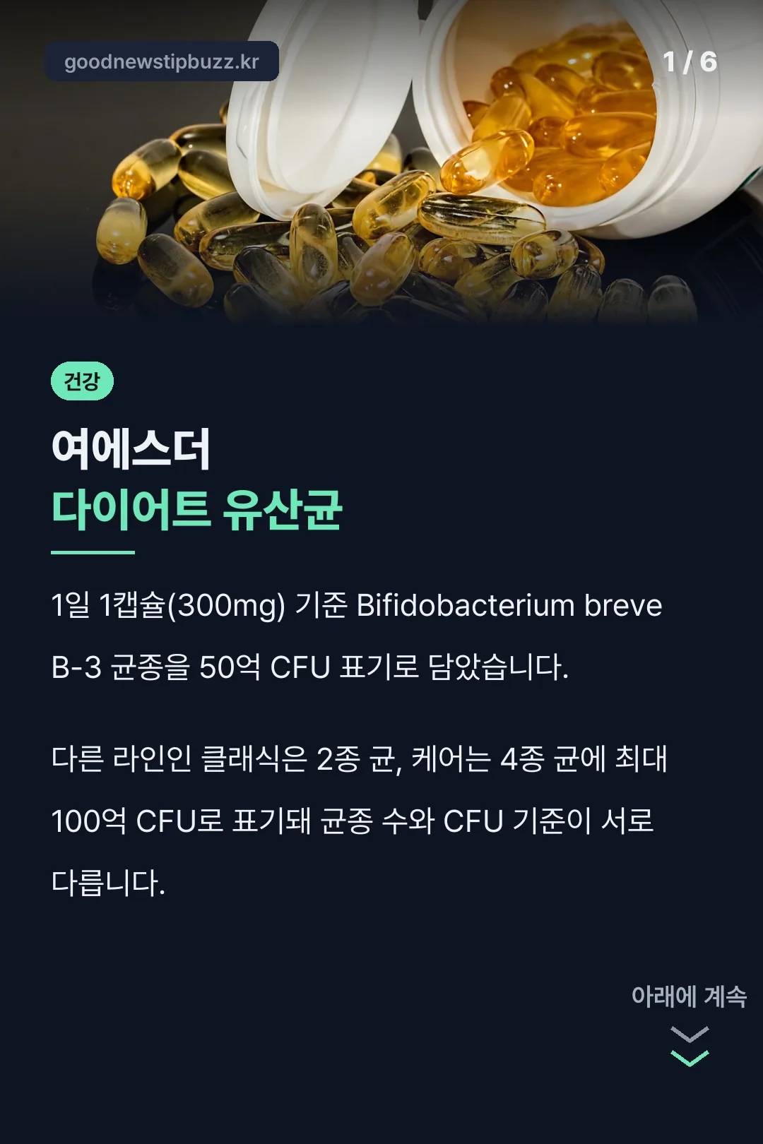 여에스더 다이어트 유산균