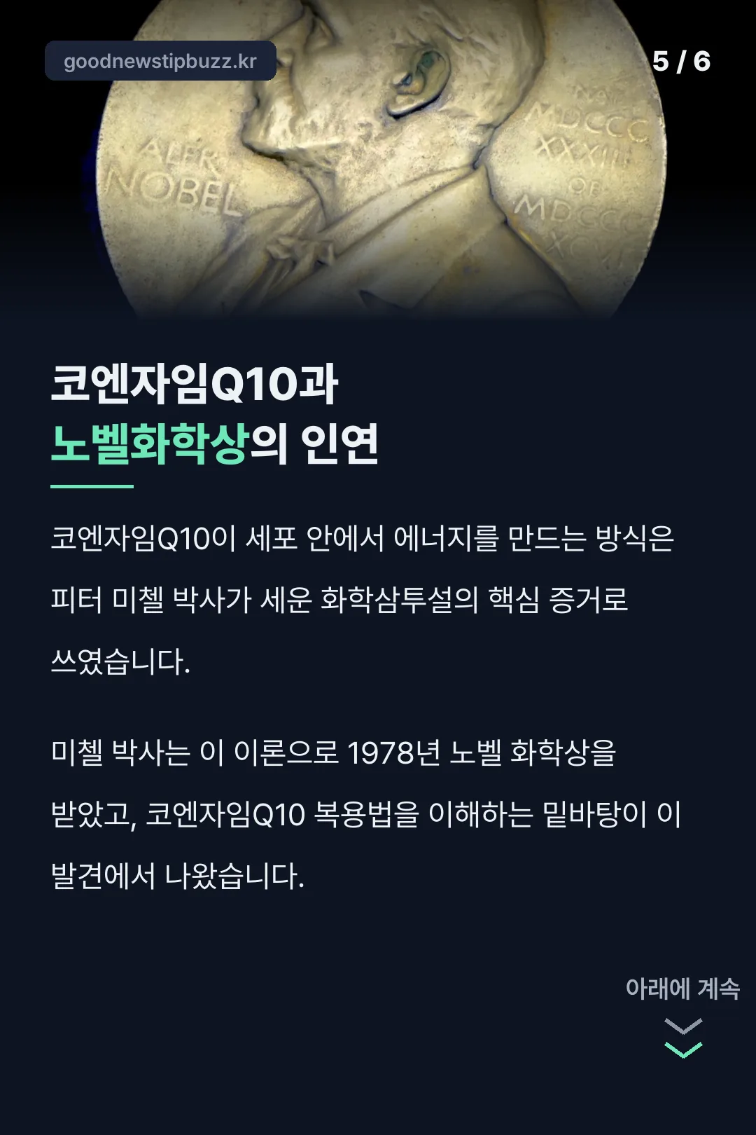 노벨화학상 연구와 맺어진 인연